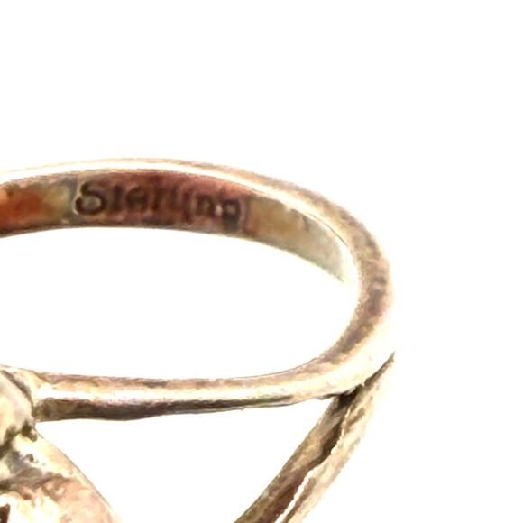 il_fullxfull.7908652026_7alt.jpg Vintage 70s Signed WR Sterling Silver Red Coral Cluster Southwestern Ring